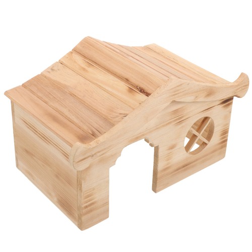 Hamster wood house - hamster,