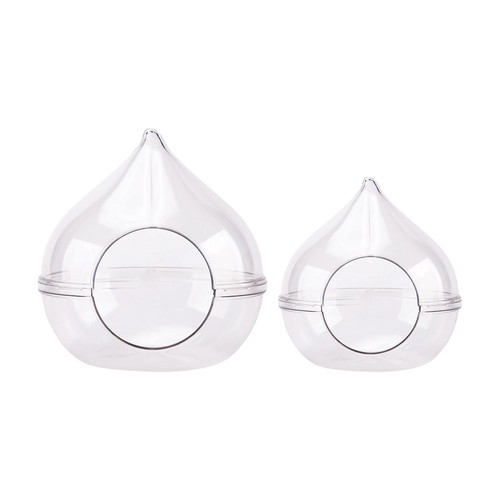 Clear hamster house - clear,