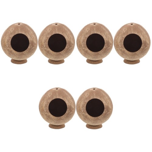 6pcs reusable coconut shell - 6pcs,