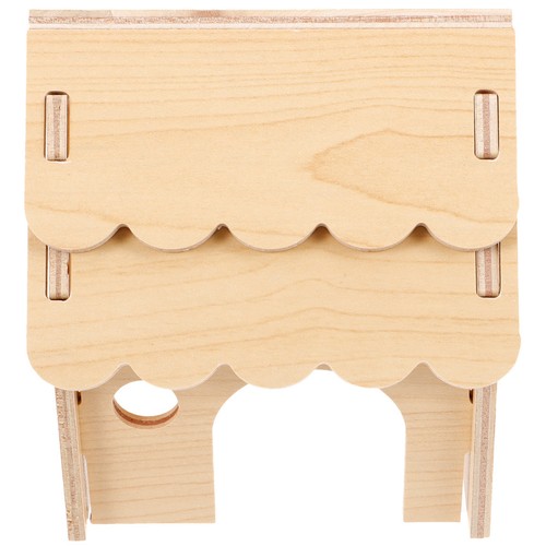 Hamster wood house - wood,