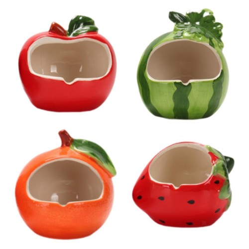 Ceramic hamster house fruit - ceramic,