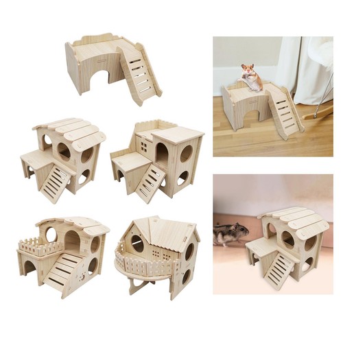 Hamster house and - , hut