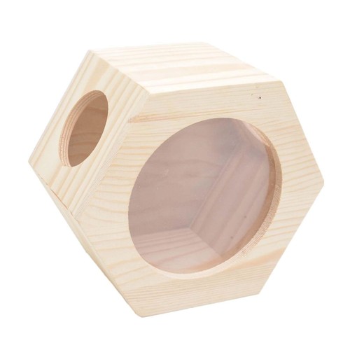 Wooden hamster house cage - cage, toy