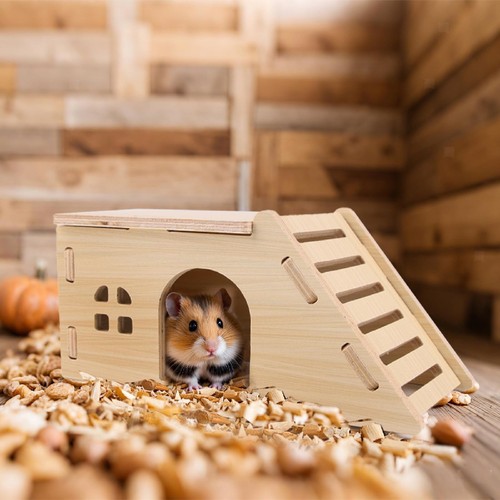 Wood hamster climbing - hamster, toy
