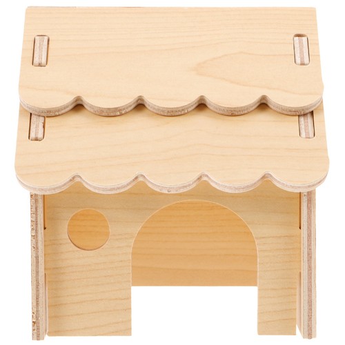 Wooden hamster house squirrel - wooden,